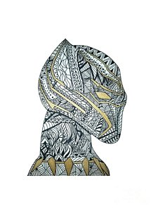 225x300 black panther drawings fine art america - Black Panther Drawing