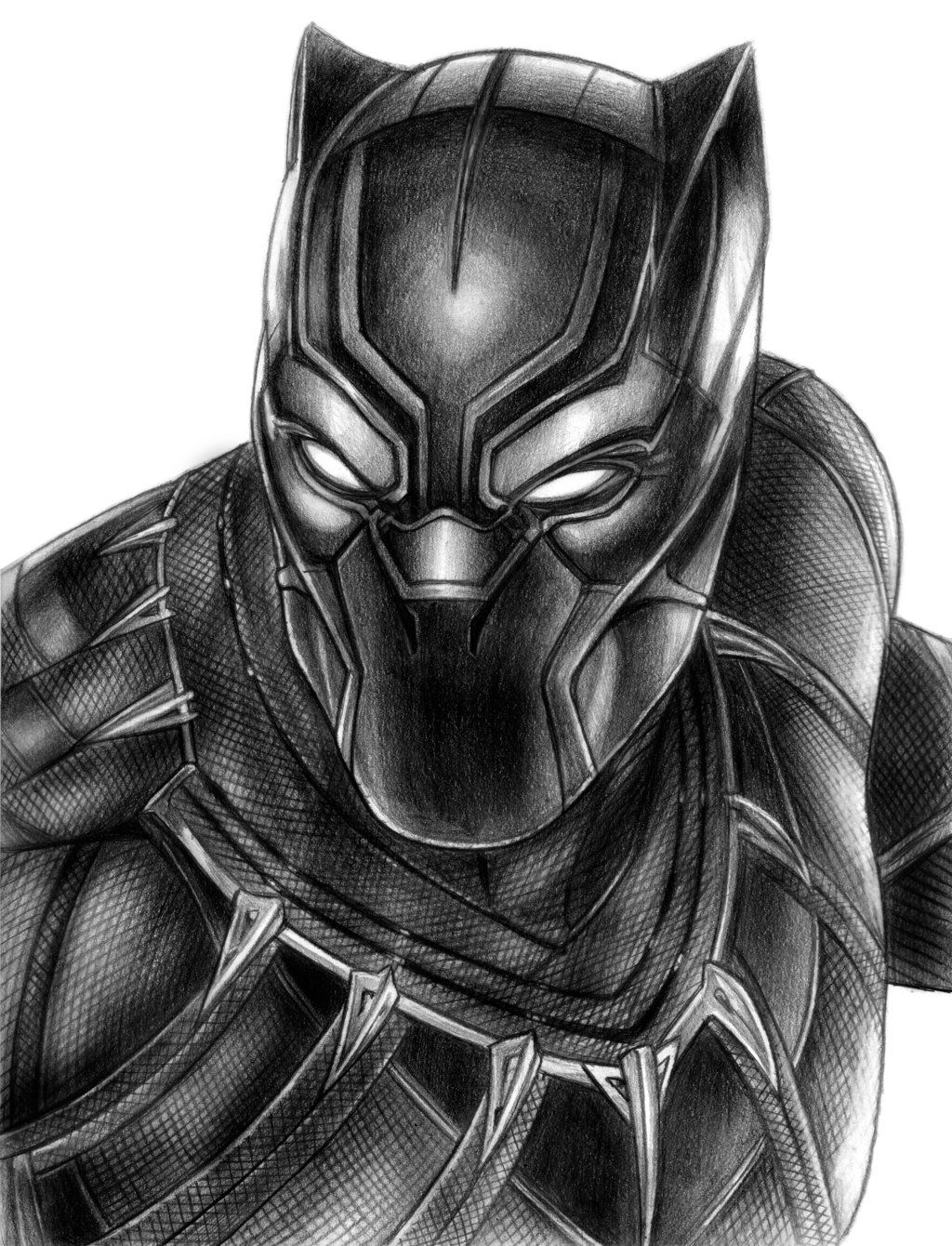1024x1340 black panther - Black Panther Drawing