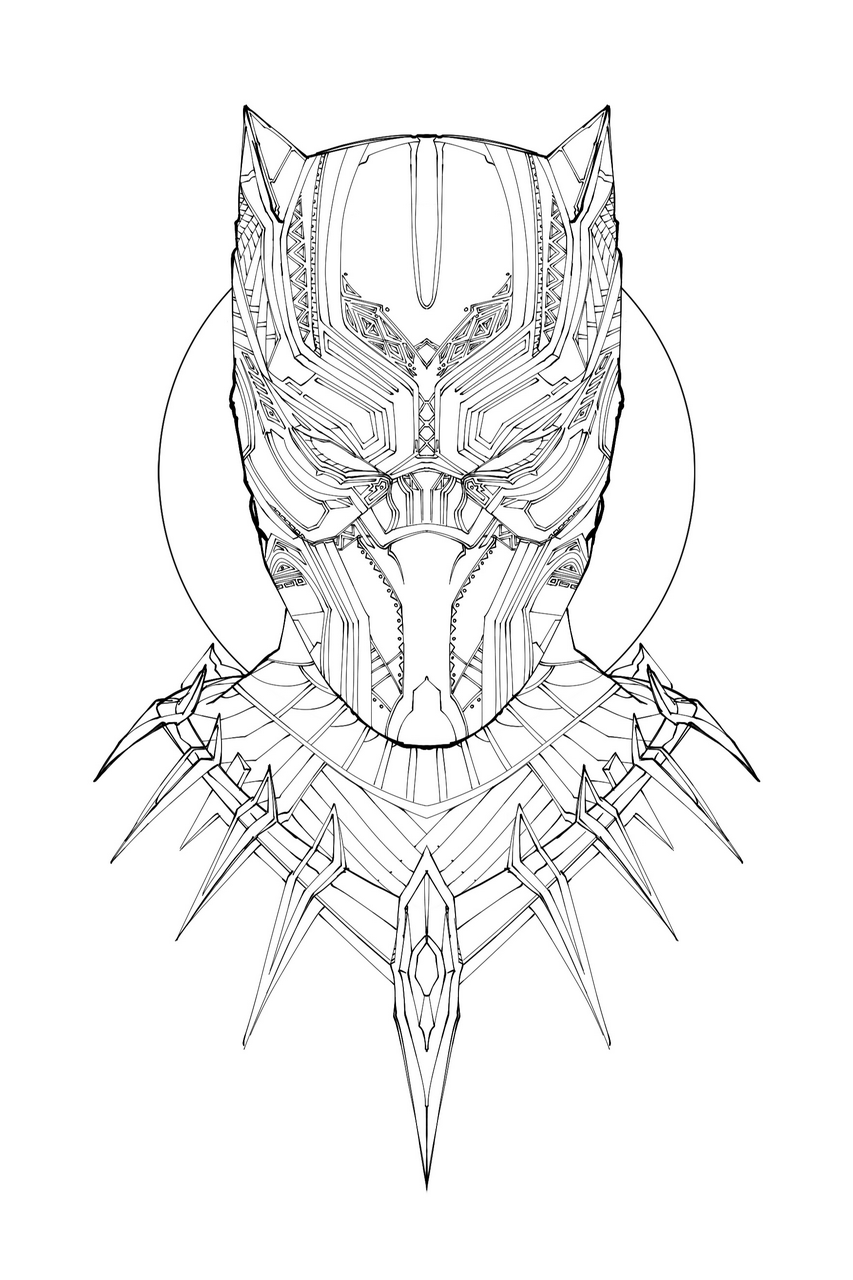 853x1280 i have absolutely no time to be doing this but i'm going - Black Panther Drawing