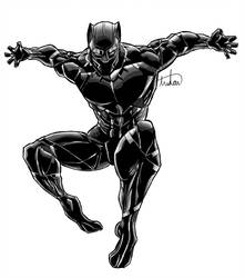 221x250 marvel black panther digital drawing - Black Panther Drawing Marvel