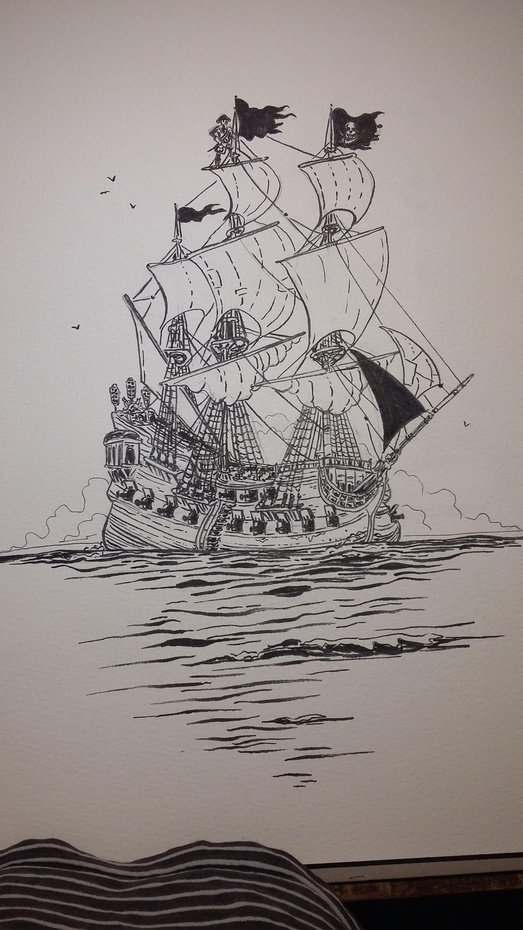 1836x3264 how a single drawing escalated into a pun inferno - Black Pearl Drawing