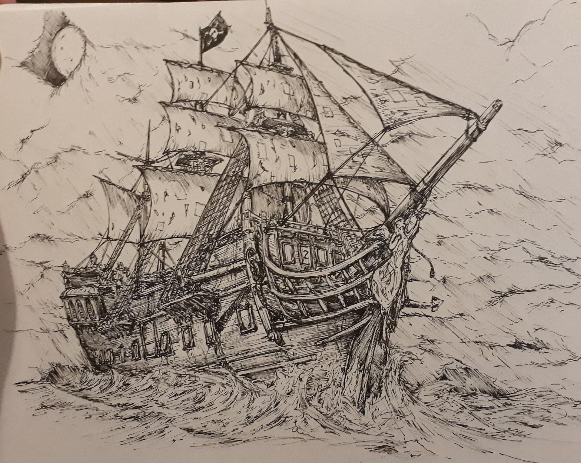 Black Pearl Drawing at Explore collection of Black