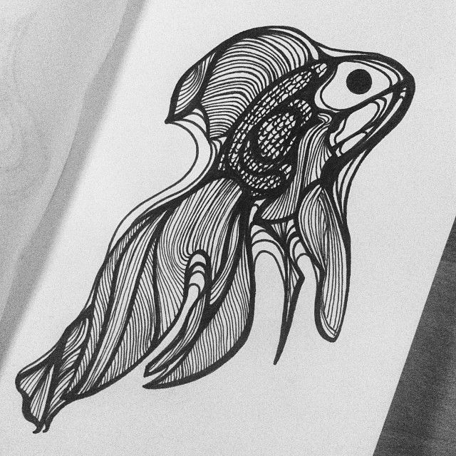 640x640 Hurupmunch, Illustration, Black Pen, Drawing, Grapich, Drawing - Black Pen Drawings