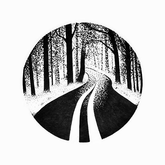 640x640 Pen And Ink Artwork - Black Pen Drawings