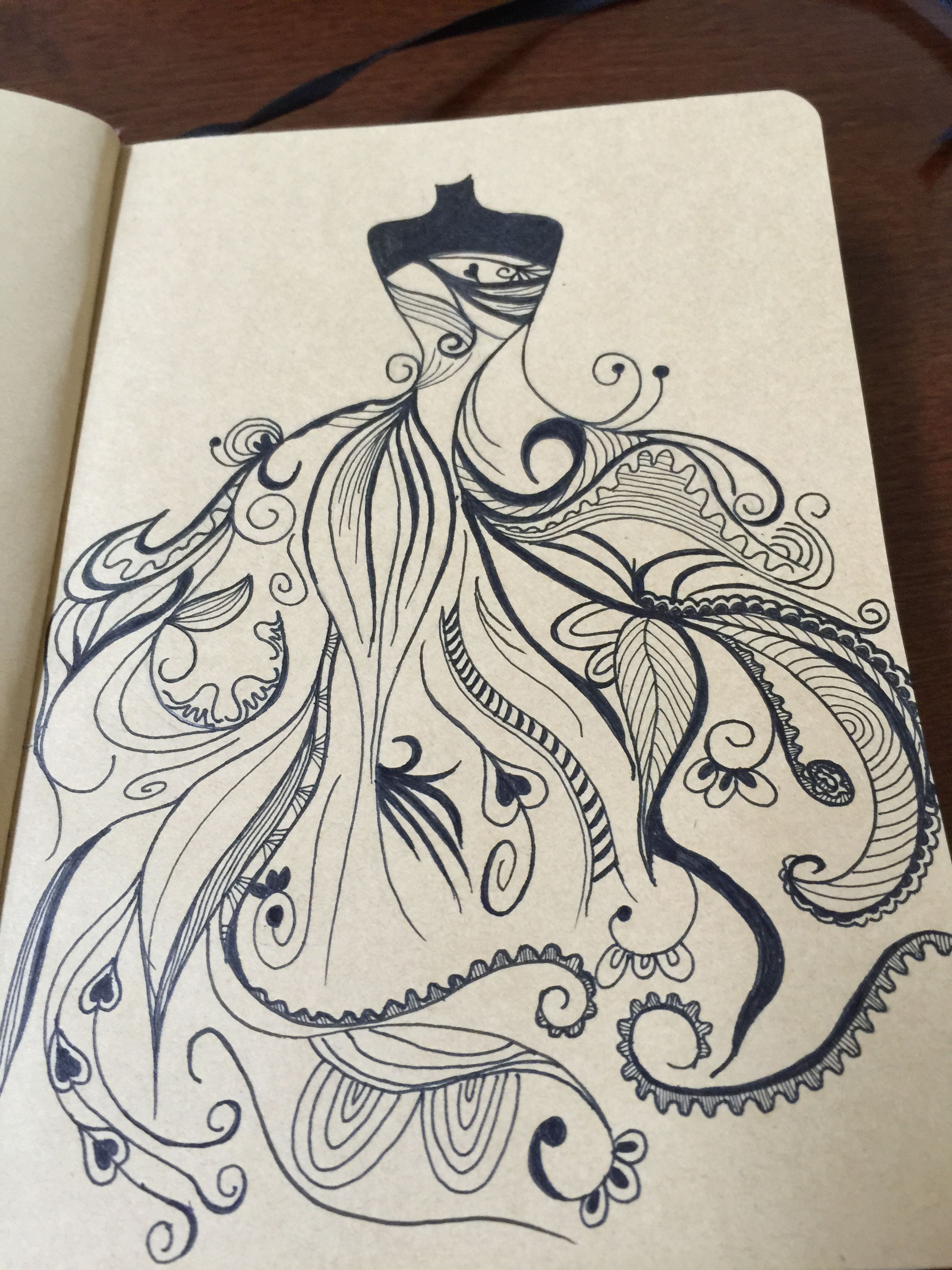 2448x3264 Doodles - Black Pen Drawings