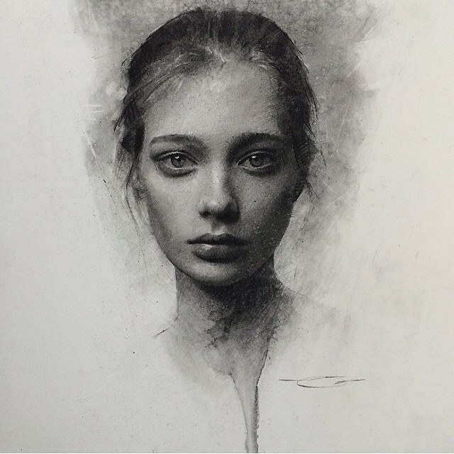Black Pencil Drawing at PaintingValley.com | Explore collection of ...