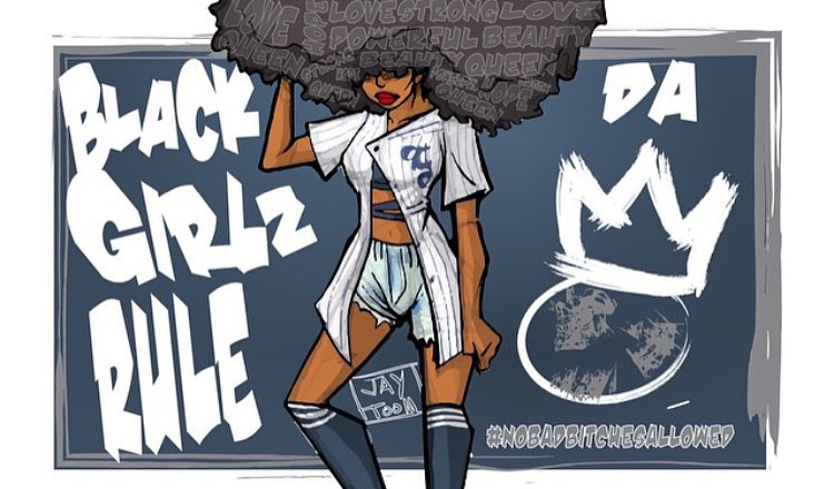 750x440 Feature Graphic Artist And Illustrator Jaytoon Draws Black Manga - Black People Drawings