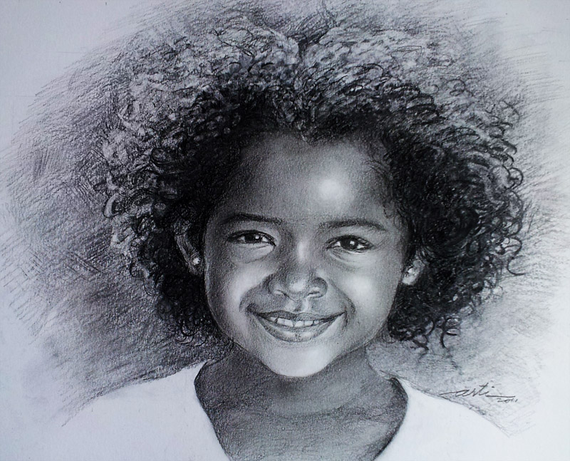 800x647 Black Girl Sketches - Black Person Drawing