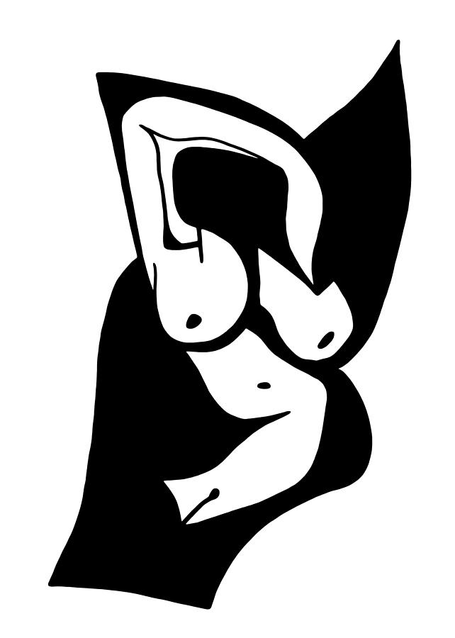 642x900 Black Swan Drawing - Black Swan Drawing