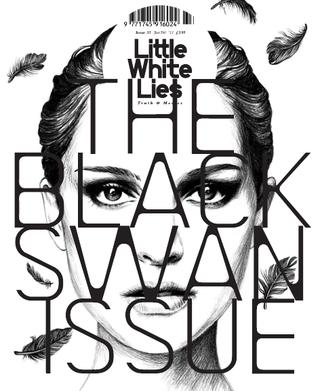 320x391 Little White Lies - Black Swan Drawing
