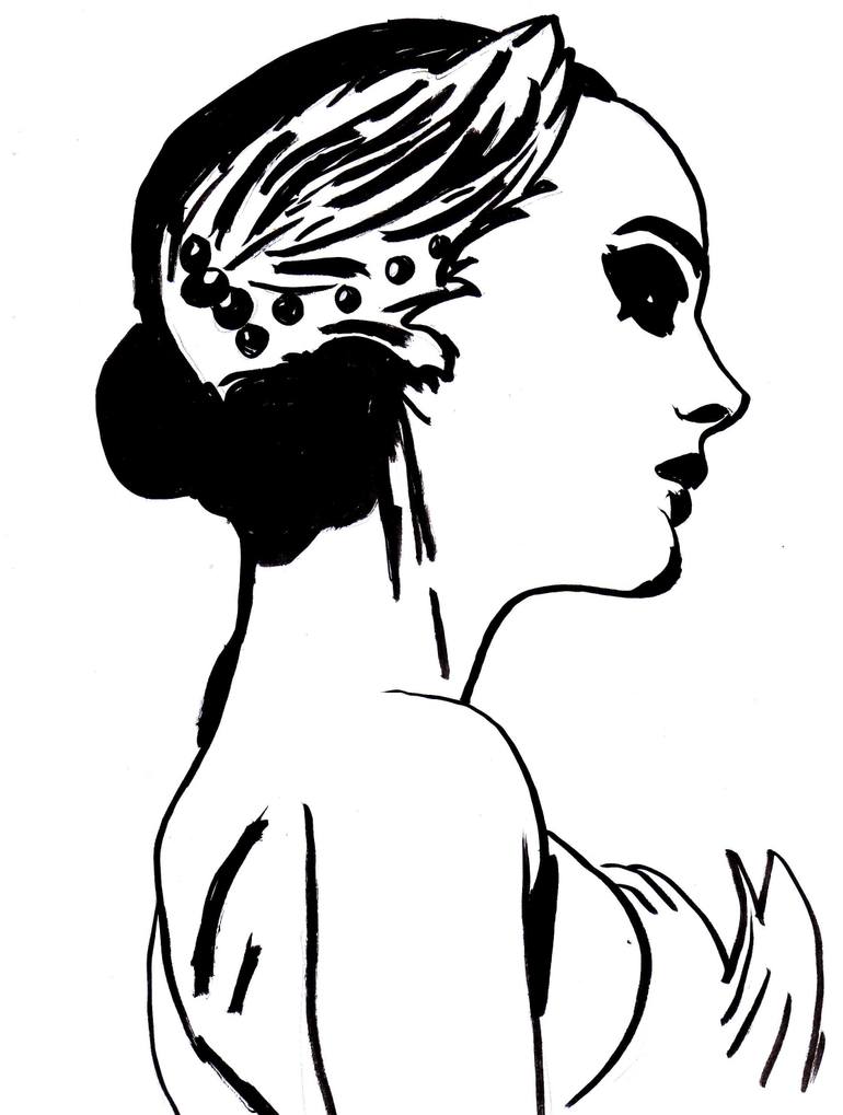 770x1019 Black Swan Drawing - Black Swan Drawing