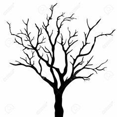 236x236 Free Tree Stencils Black Tree Clip Art - Black Tree Drawing