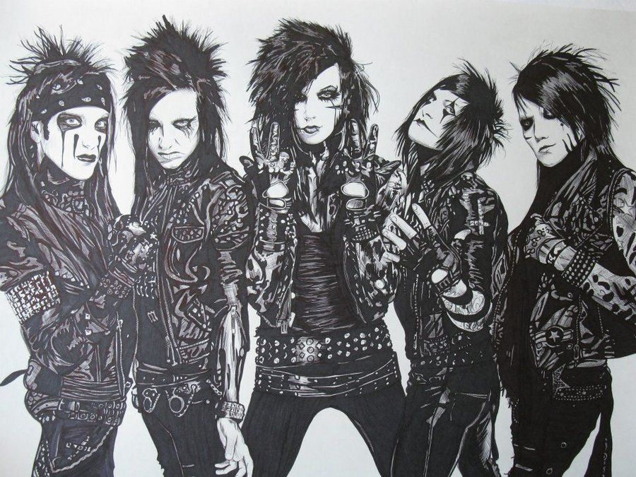 900x675 black veil brides - Black Veil Brides Drawings