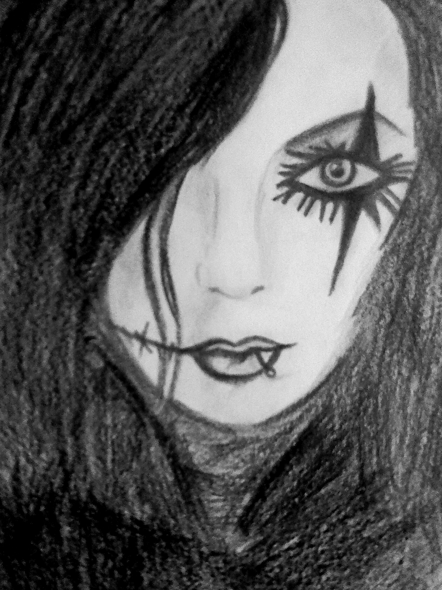 1536x2048 black veil brides images my andy draw hd wallpaper and background - Black Veil Brides Drawings