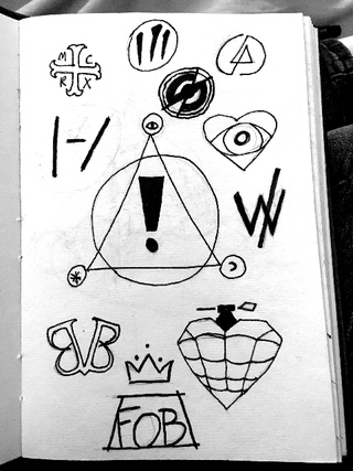 320x427 Blackveilbrides Drawings On Paigeeworld Pictures - Black Veil Brides Drawings