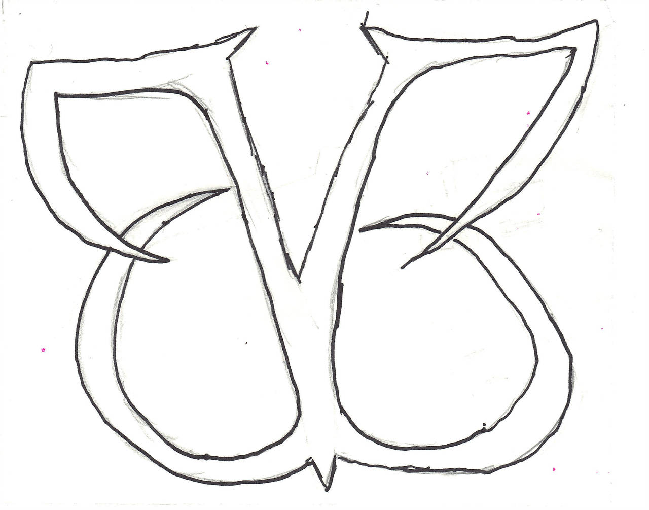 1280x1005 drawings black veil brides logo - Black Veil Brides Logo How Drawing