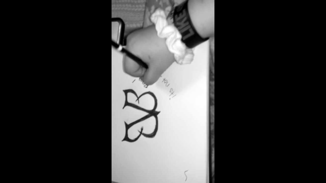 1280x720 how to draw the black veil brides logo - Black Veil Brides Logo How Drawing