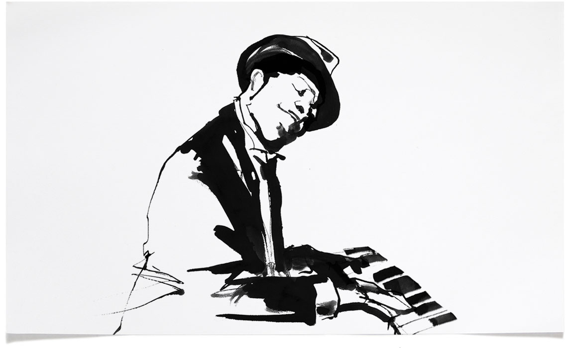 1145x700 Eri Griffin Pen Ink Illustrations Black White Drawings - Black White Drawing