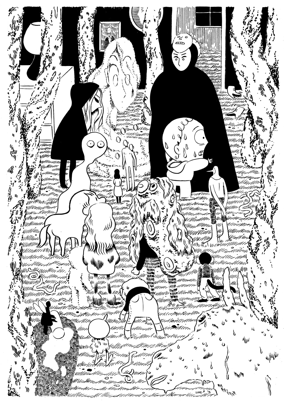 1200x1703 Bampw Drawings - Black White Drawing