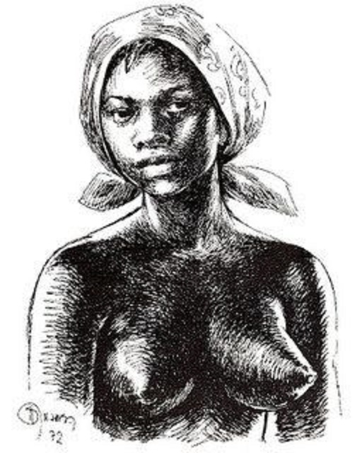 502x640 dandara a great black woman that made history a mixture - Black Woman Drawing