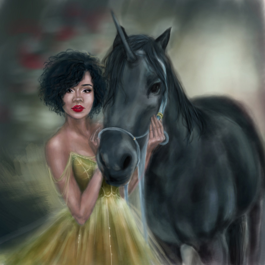 900x900 Entry - Black Woman Drawing