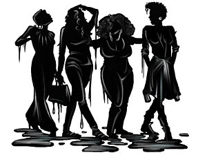 300x225 Terri Meredith Black Woman Art Fine Art America - Black Woman Drawing