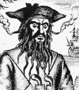 264x300 edward teach blackbeard - Blackbeard Drawing