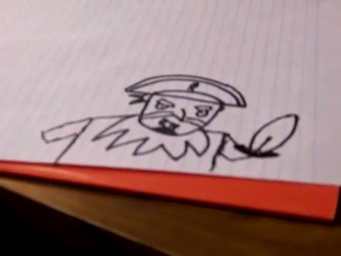 480x360 how to draw blackbeard the pirate - Blackbeard Drawing