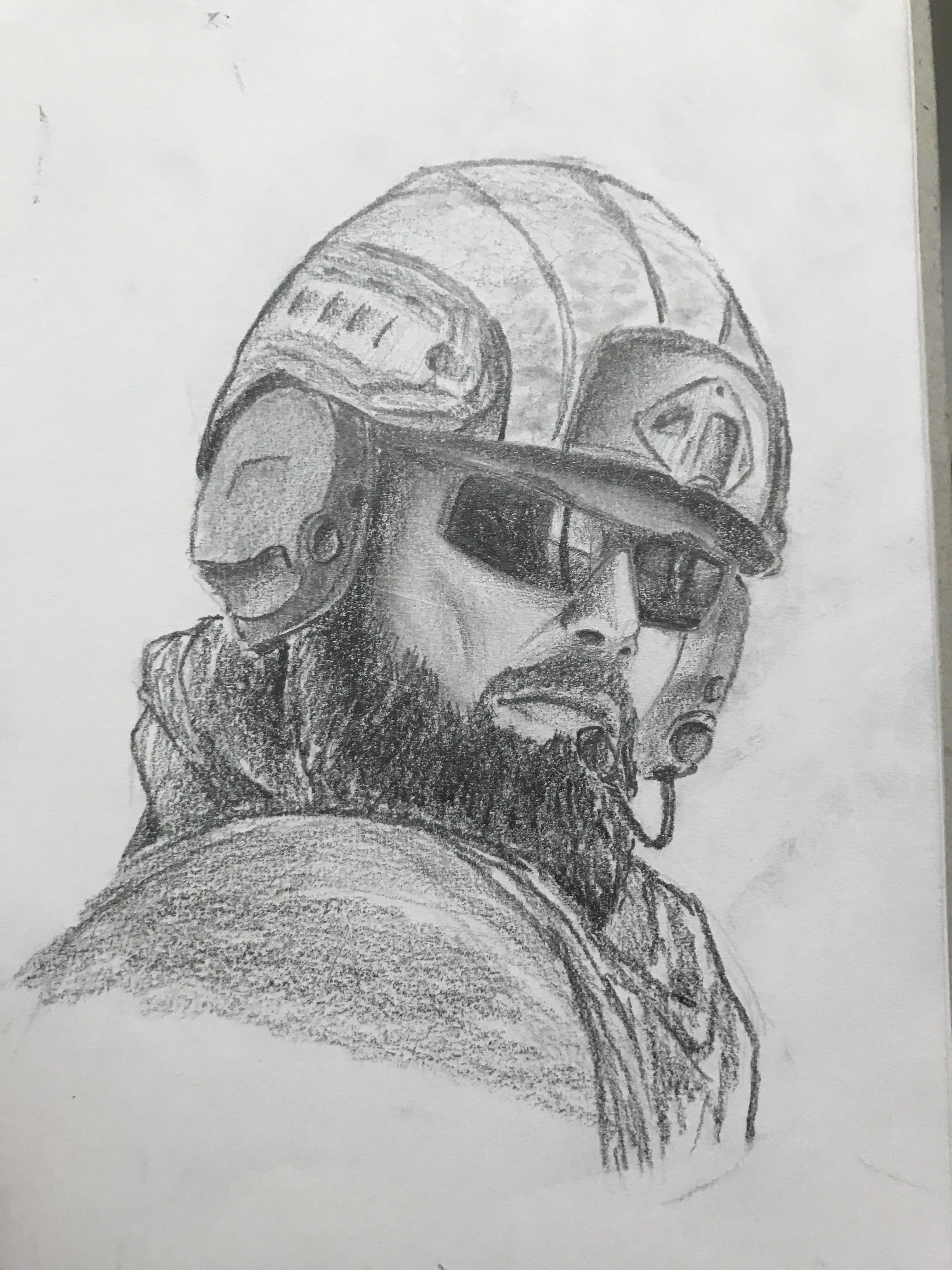 3024x4032 i did a blackbeard sketch, wanted to share - Blackbeard Drawing