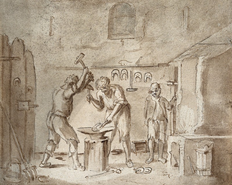 Blacksmith Drawing At Explore Collection Of