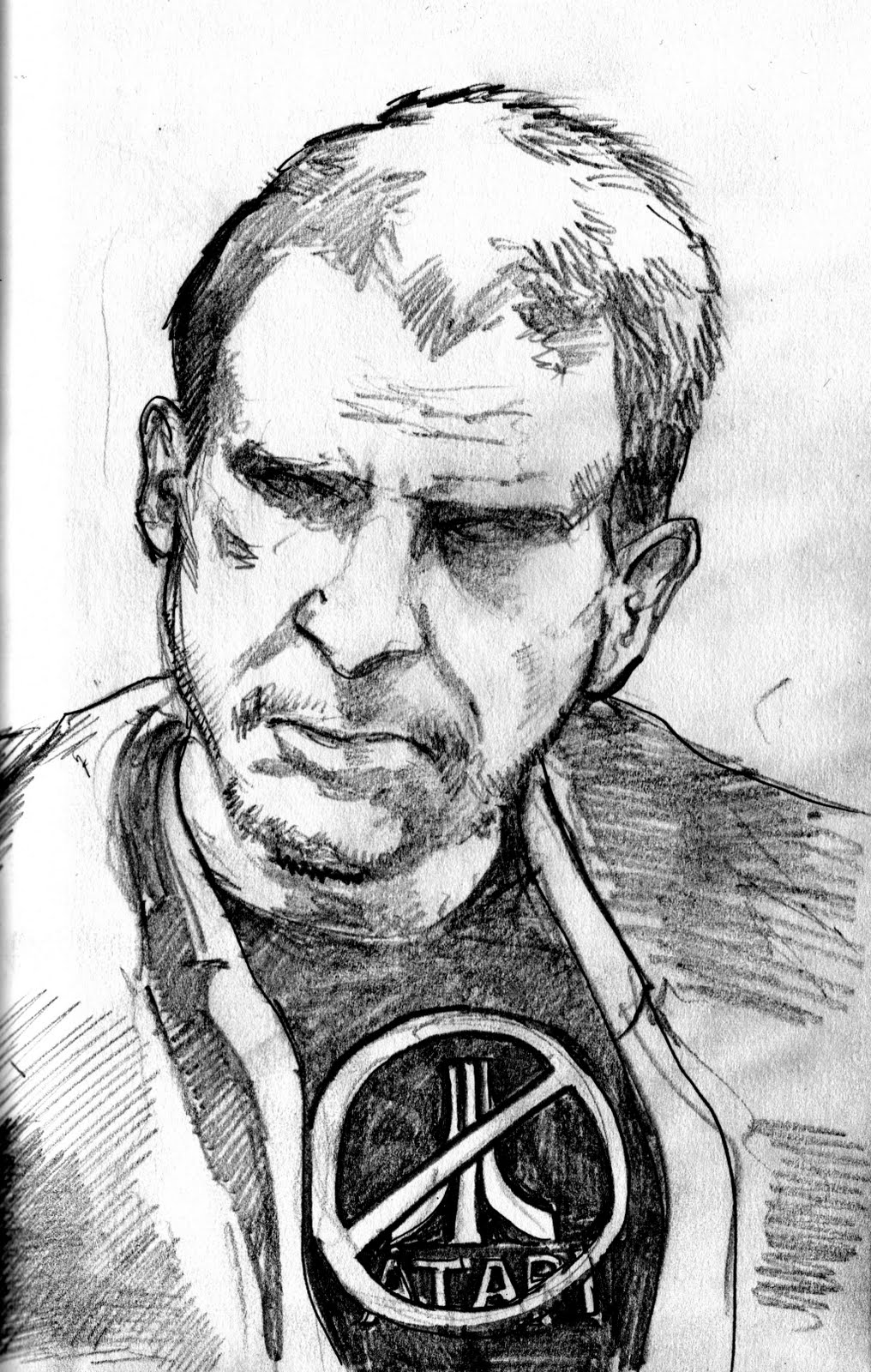 1016x1600 drawbridge atari the blade runner curse - Blade Runner Drawing