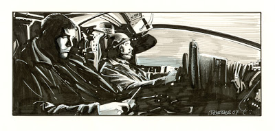 400x191 dylan teague's drawing board blade runner - Blade Runner Drawing