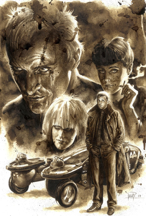 476x700 blade runner - Blade Runner Drawing