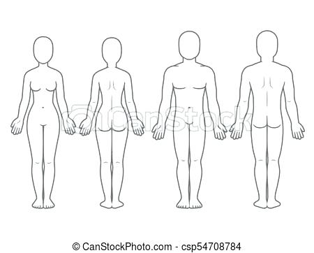 450x362 Fashion Design Body Template Female Drawing Templates Free Sketch - Blank Body Drawing