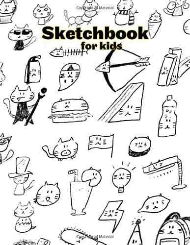 387x500 Creative Sketchbook For Kids Pages - Blank Drawing For Kids