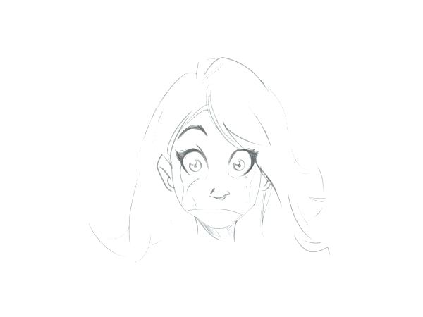 600x450 How To Draw Cartoon Faces Kids Printable Worksheets Drawn Face - Blank Drawing For Kids