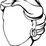 150x150 Woman - Blank Drawing Page