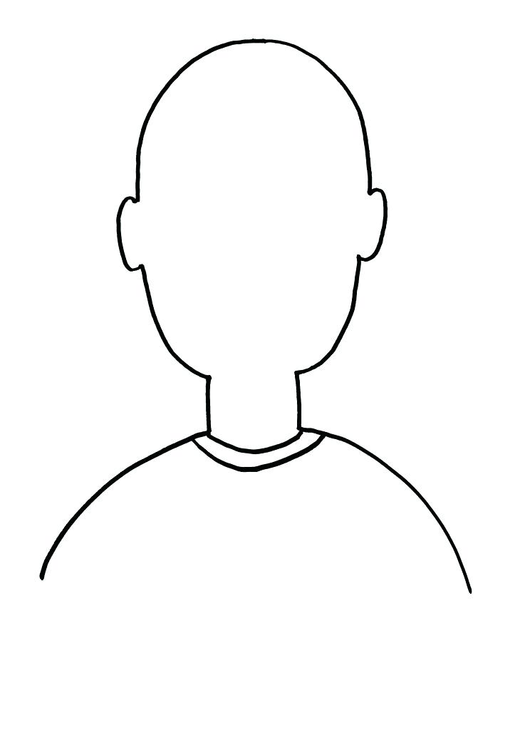 744x1024 Photos Blank Faces - Blank Face Drawing