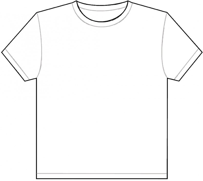 Blank T Shirt Drawing at PaintingValley.com | Explore collection of ...