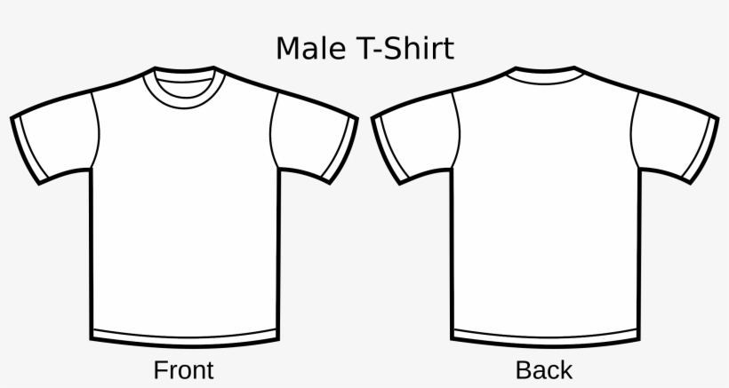 820x437 Png Blank T - Blank T Shirt Drawing