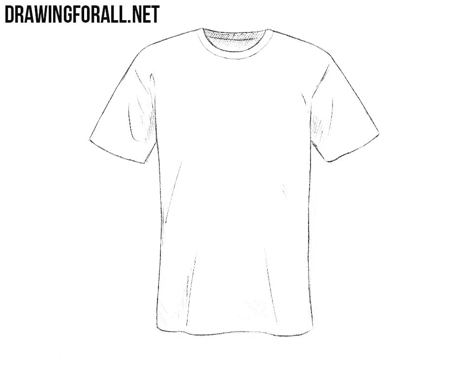 Blank T Shirt Drawing at Explore collection of