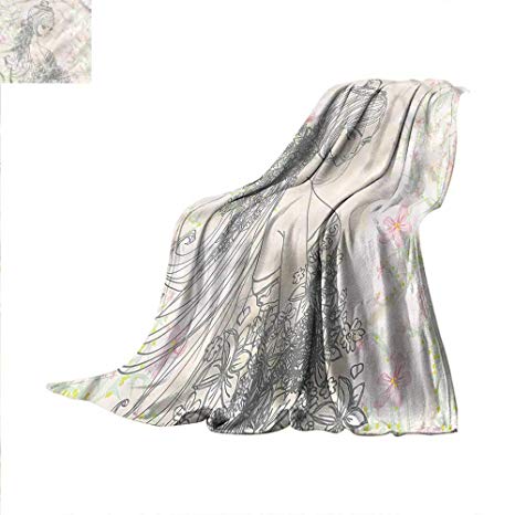 466x466 girls super soft lightweight blanket drawing - Blanket Drawing