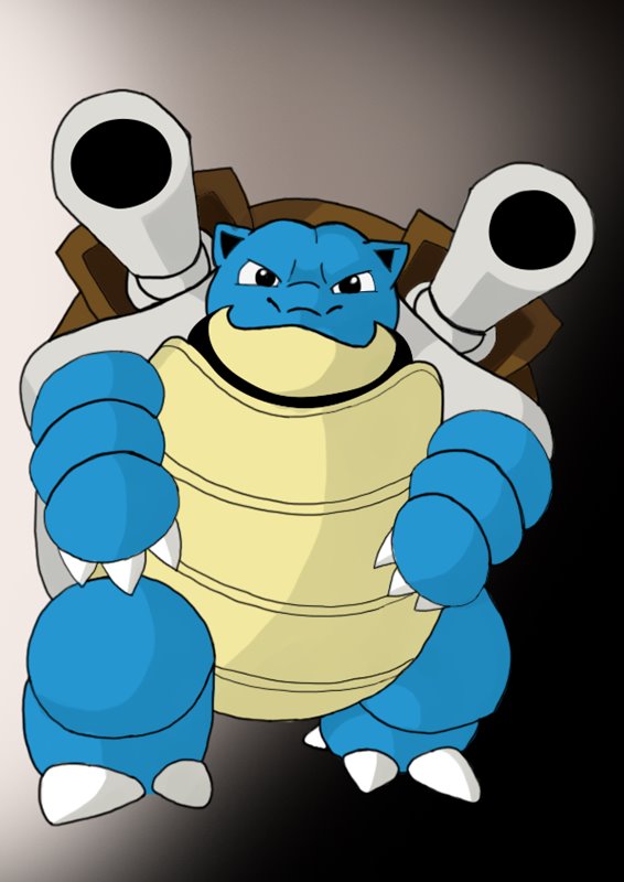 566x800 Learn How To Draw Blastoise From Pokemon - Blastoise Drawing