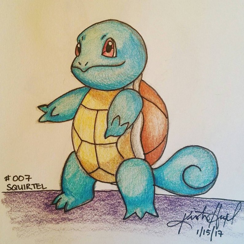 794x794 Squirtlewartortlelastoise Drawing Etsy - Blastoise Drawing