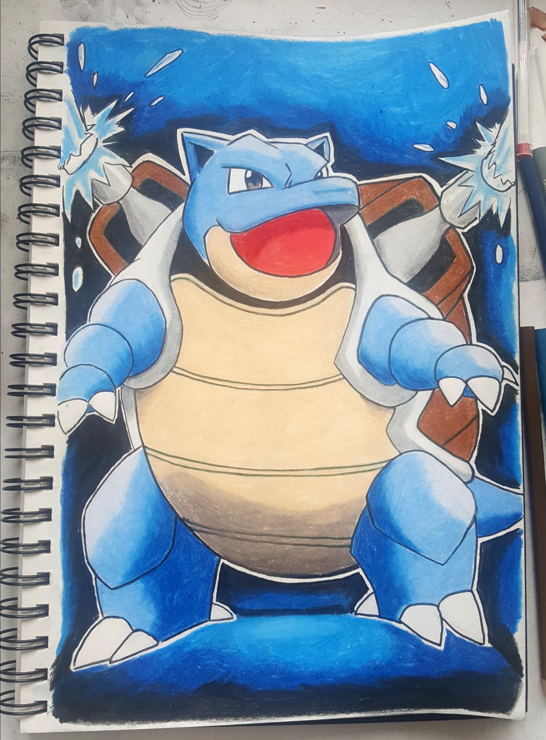 Blastoise Drawing at Explore collection of