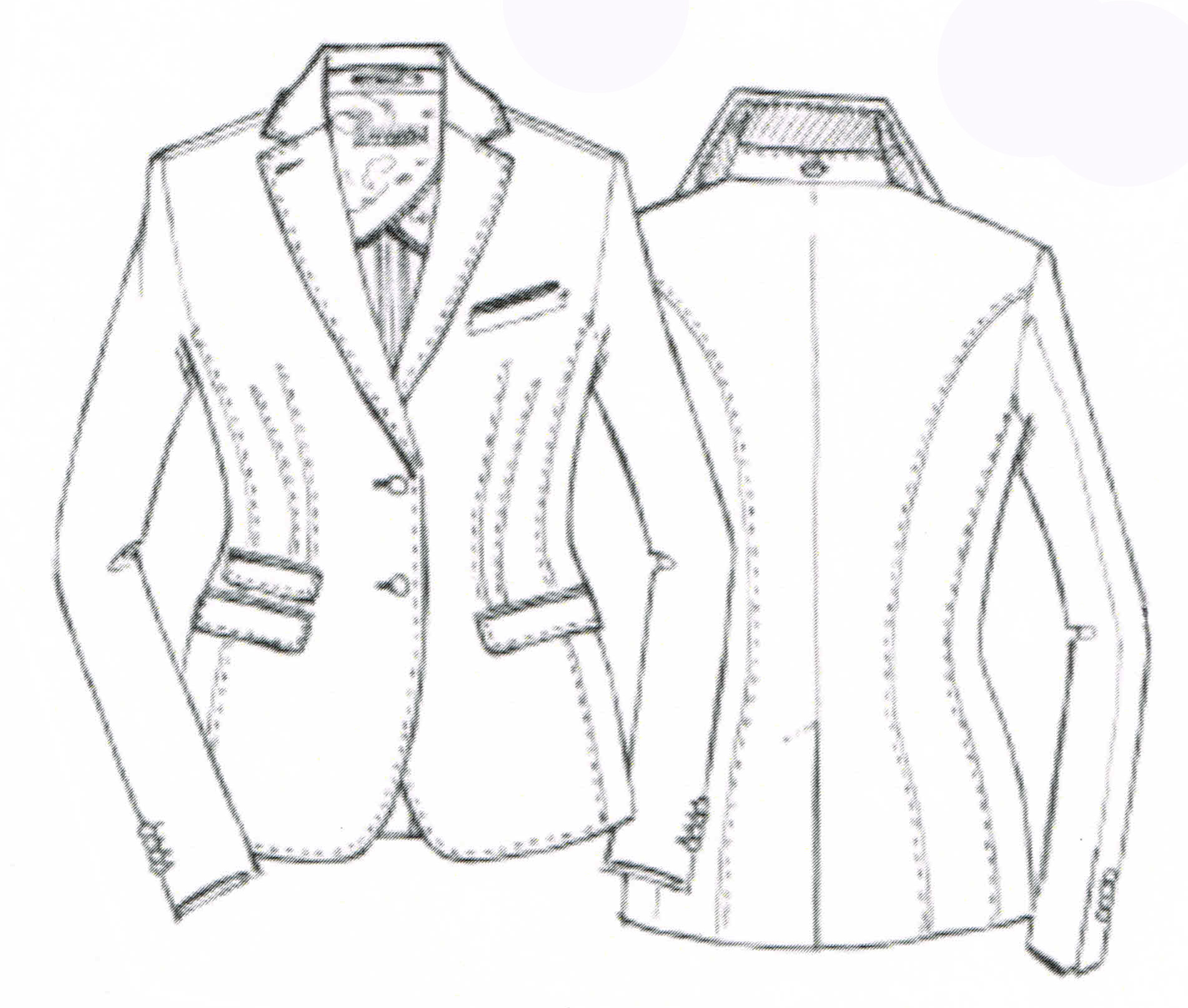 Blazer Drawing at Explore collection of Blazer Drawing