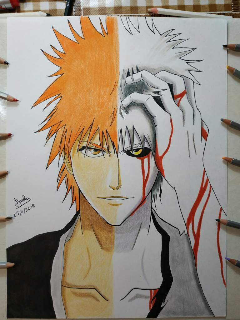 Bleach Drawing at PaintingValley.com | Explore collection of Bleach Drawing