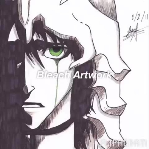 500x500 some of my bleach drawings! full vid on my instagram ruffyy - Bleach Drawing
