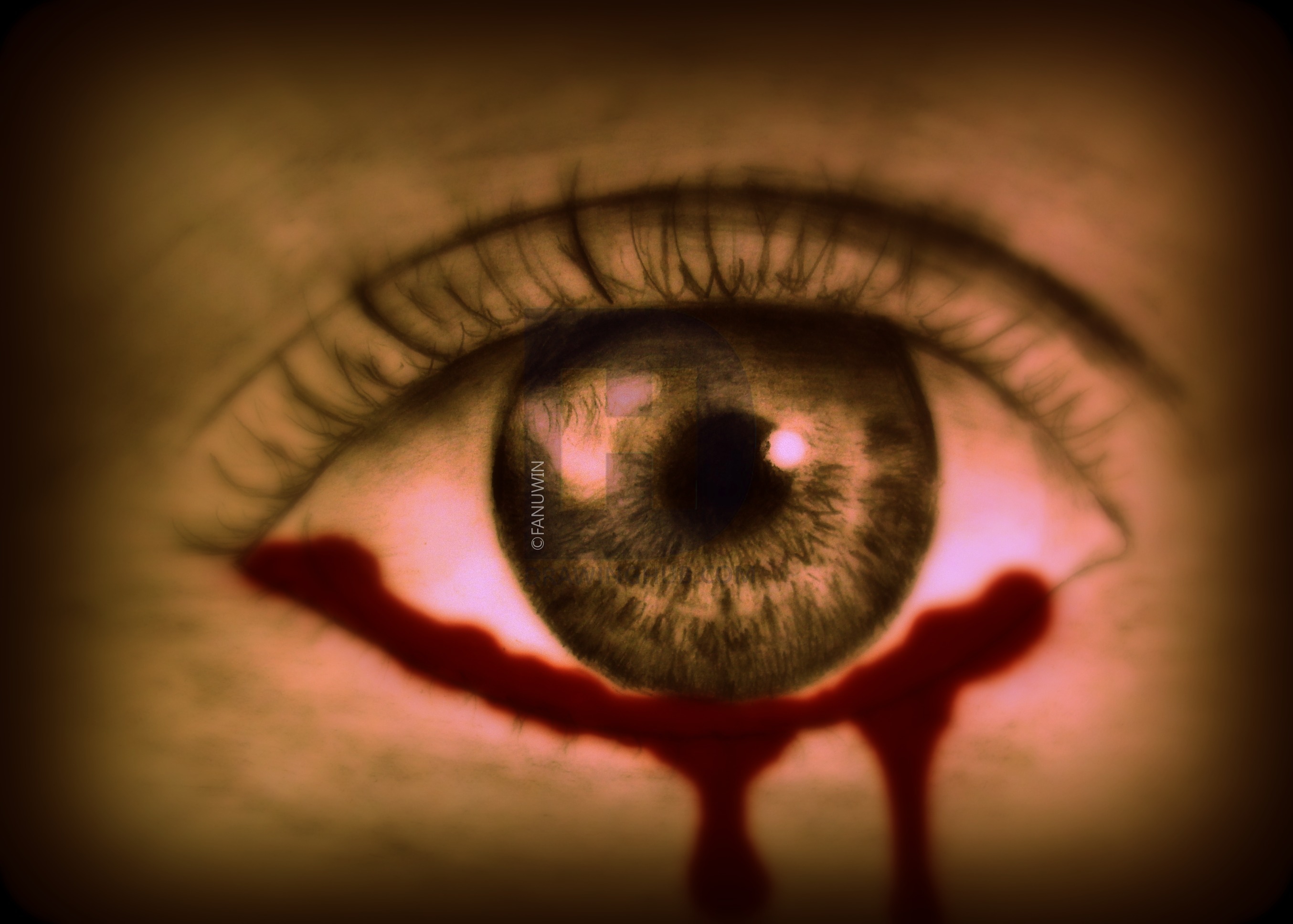 Bleeding Eye Drawing at Explore collection of
