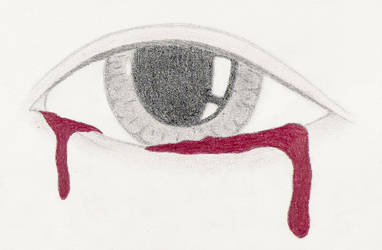 382x250 The Beautifullest Of Arts Make Me Weep Favourites - Bleeding Eye Drawing